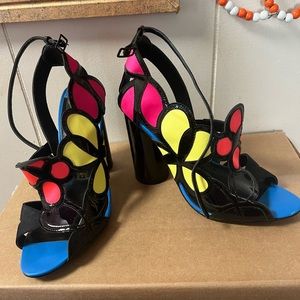 Kat maconie size 7 retro heels rare
